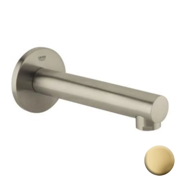 Concetto 6-11/16" Non-Diverter Tub Spout in Brushed Cool Sunrise
