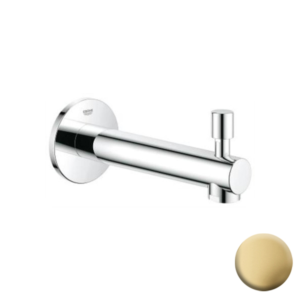 Concetto 6-11/16" Diverter Tub Spout in Brushed Cool Sunrise