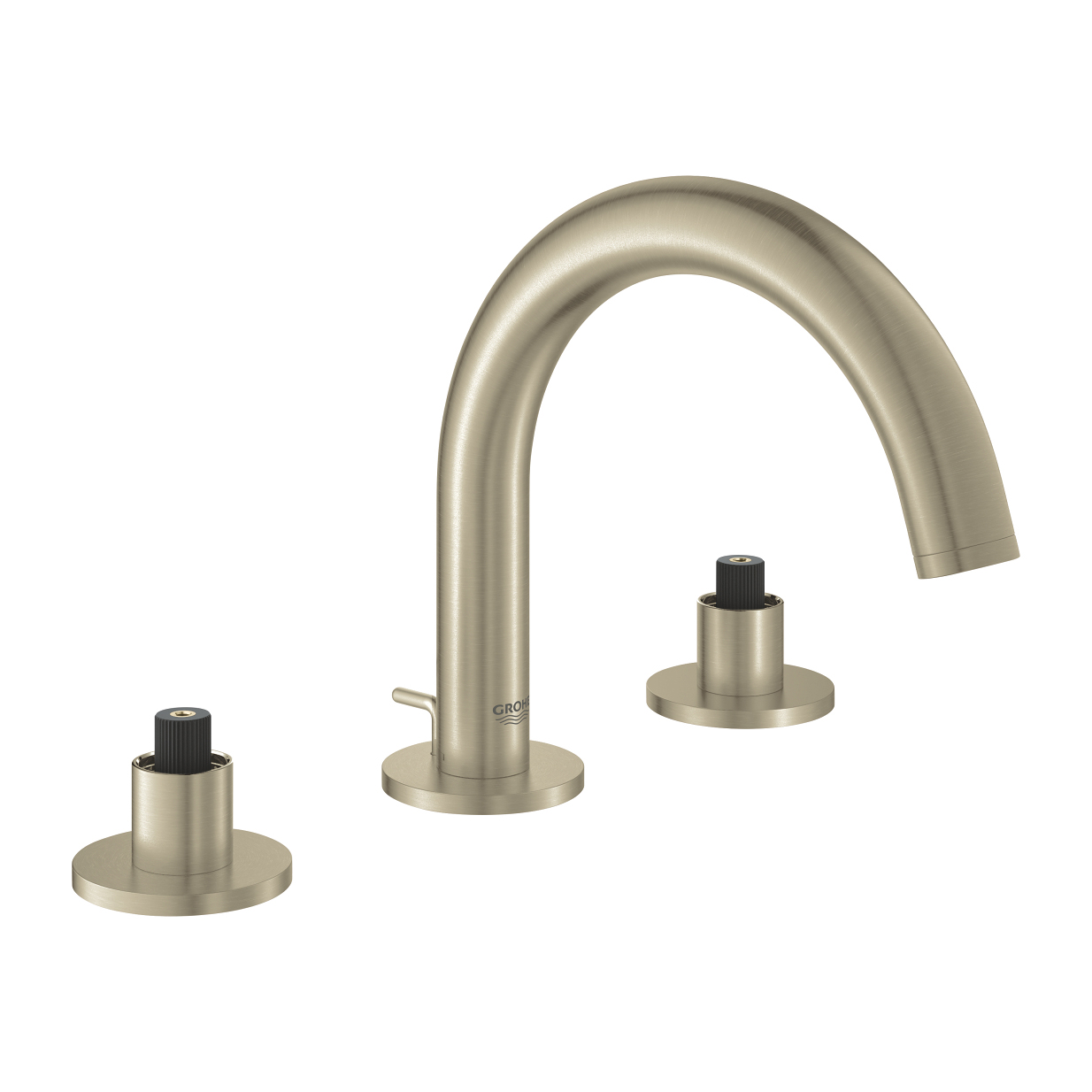 Atrio Widespread Lav Faucet S-Size in Brushed Nickel