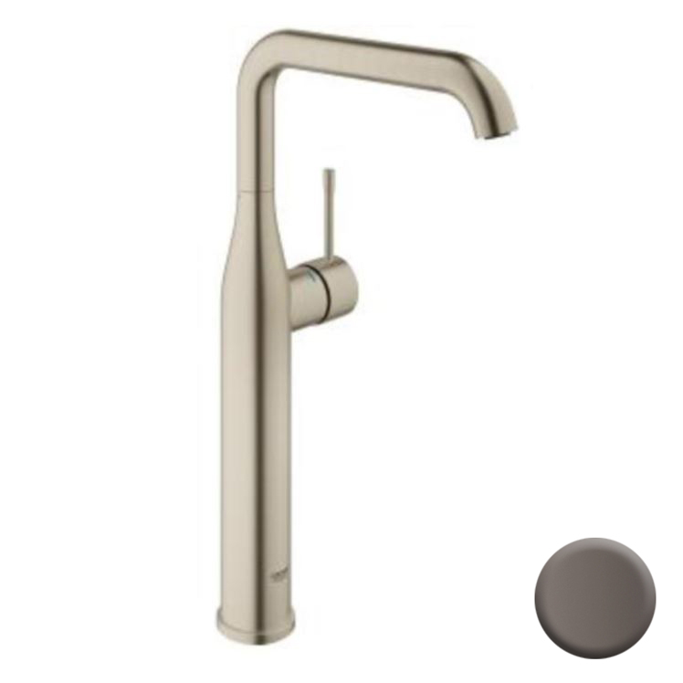 Essence Single Hole XL-Size Vessel Lav Faucet in Hard Graphite, 1.2 gpm