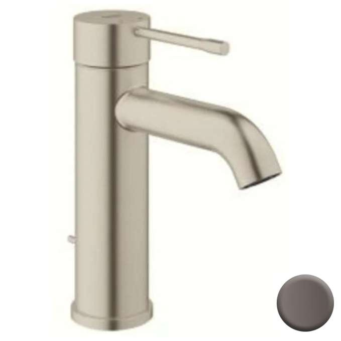 Essence 1-Hole S-Size Lav Faucet w/Drain in Hard Graphite, 1.2 gpm