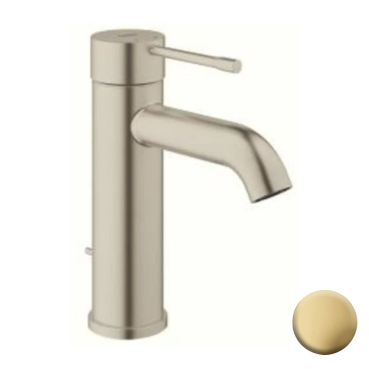 Essence 1-Hole S-Size Lav Faucet w/Drain in Brushed Cool Sunrise, 1.2 gpm