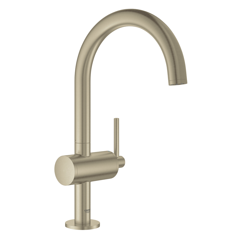 Atrio Single Hole Lav Faucet L-Size in Brushed Nickel