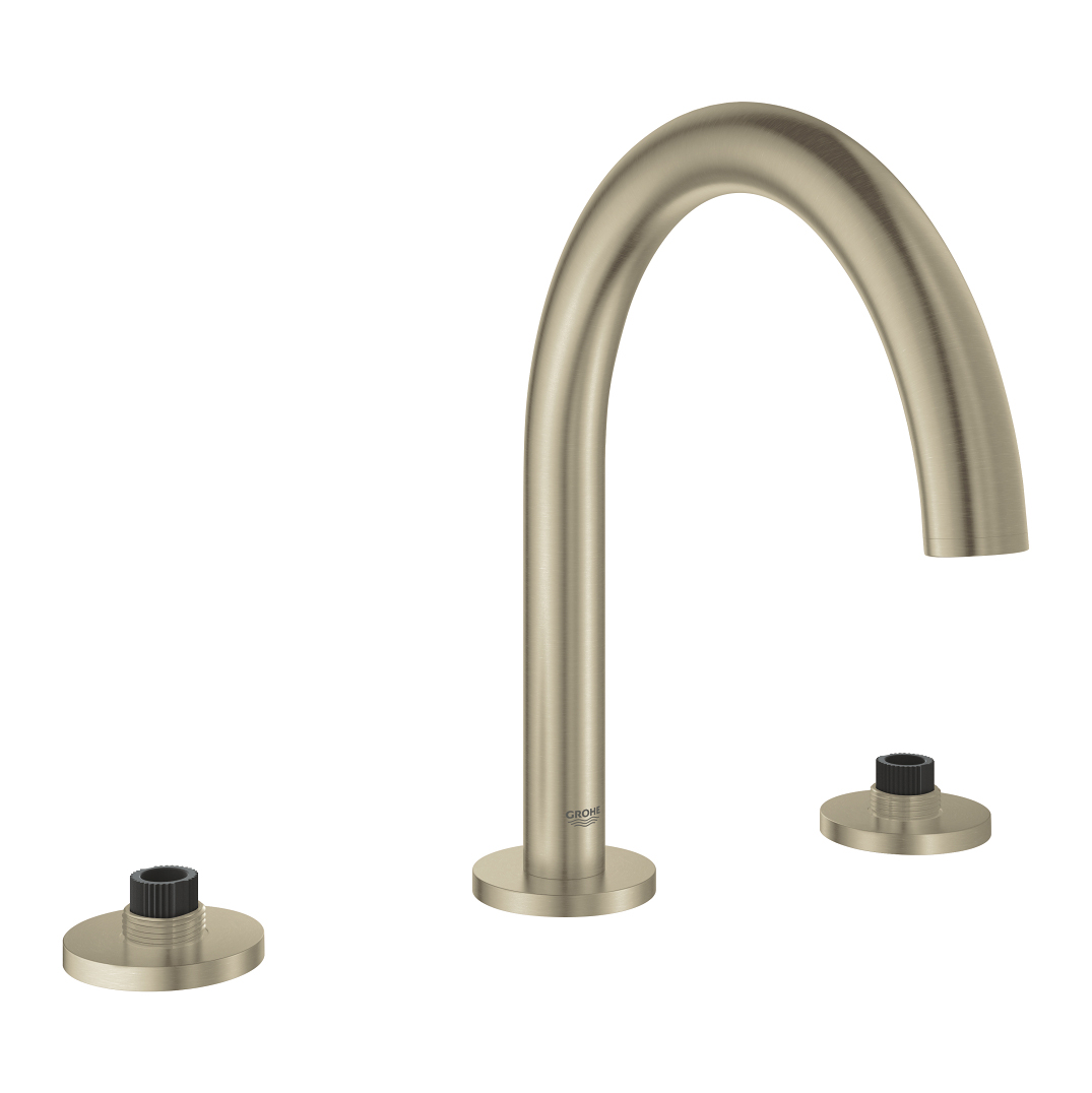 Atrio New Deck Mounted Tub Faucet W/Spout Only In Brushed Nickel