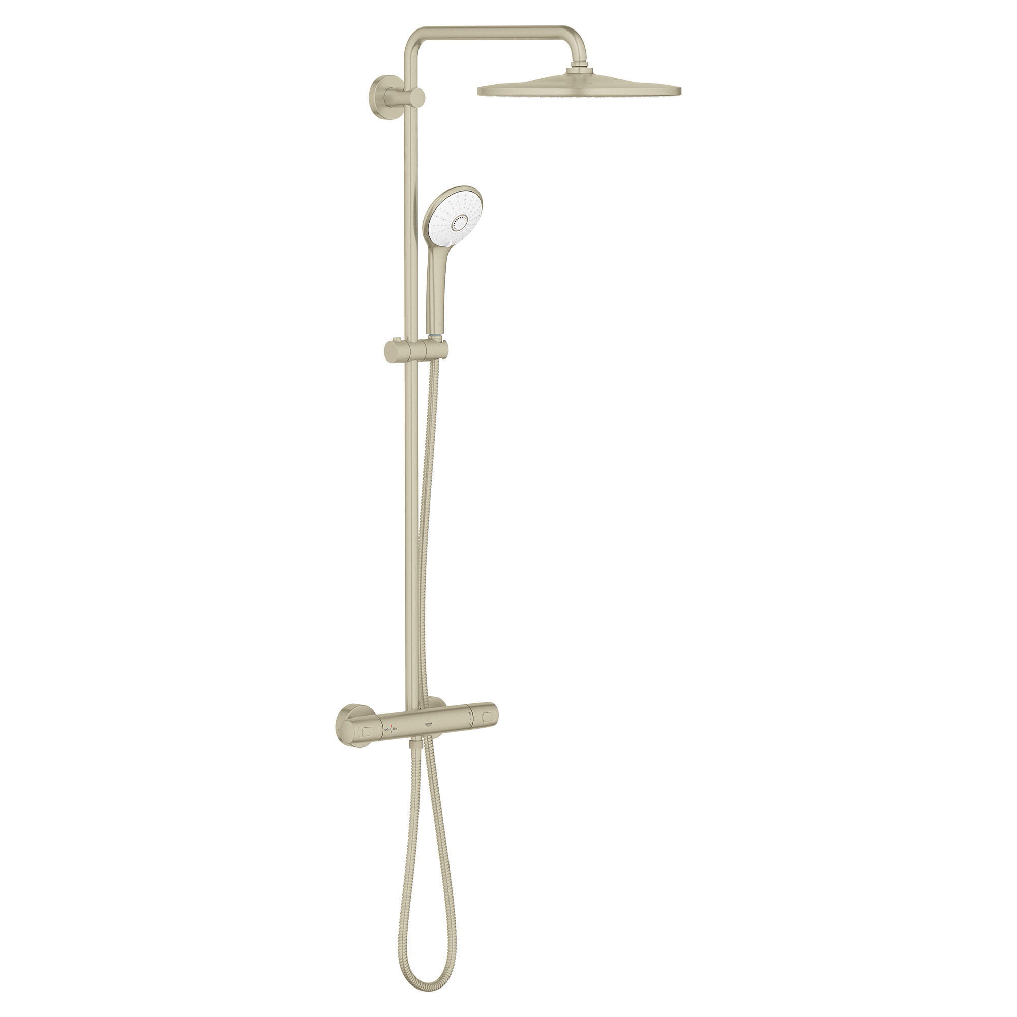 Euphoria 310 CoolTouch Shower System W/Showerhead and Hand Shower In Nickel