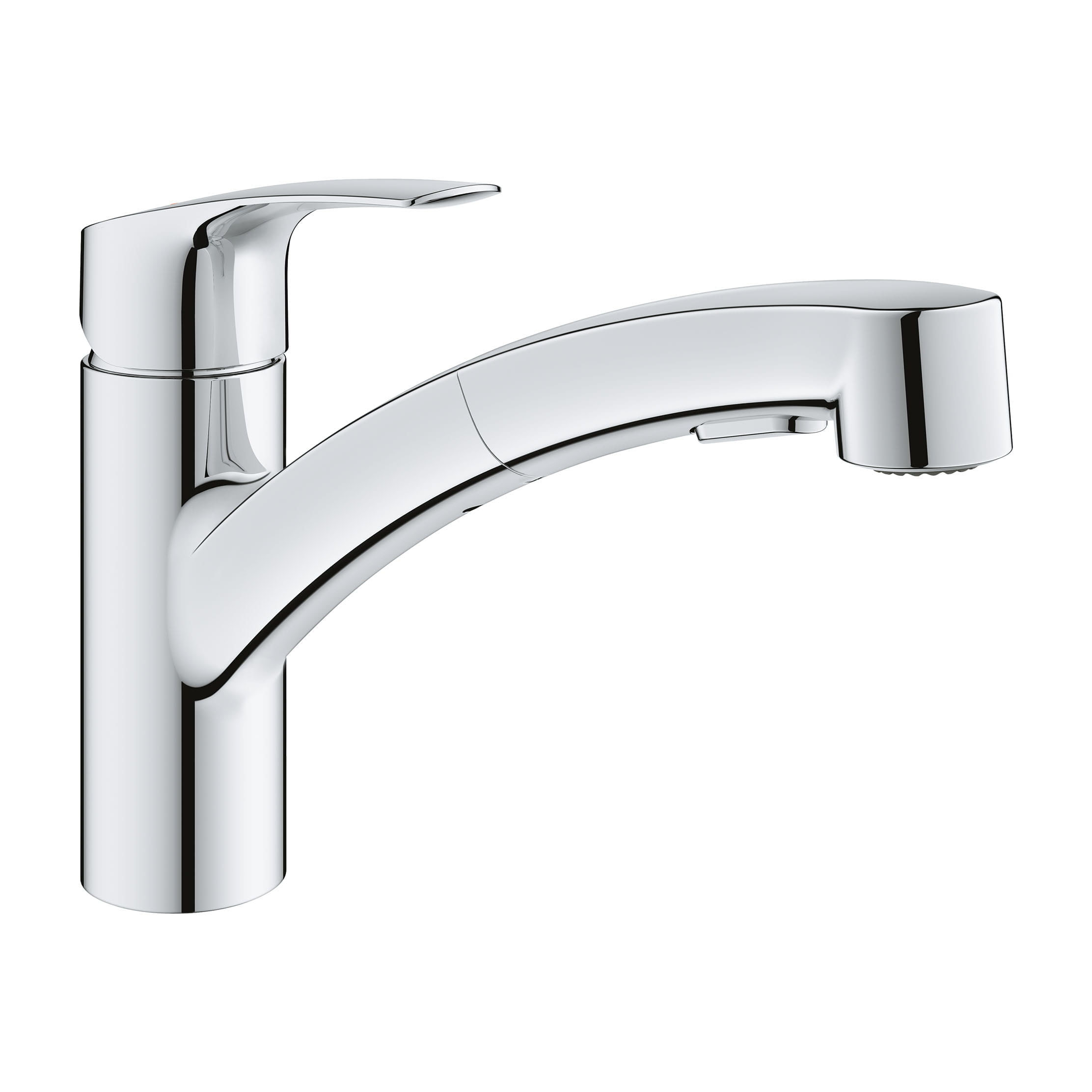 Eurosmart Single-Handle Pull-Out Kitchen Faucet in Chrome