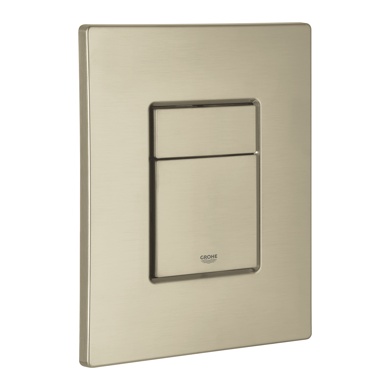 Skate Toilet Actuation Wall Plate in Brushed Nickel Infinity