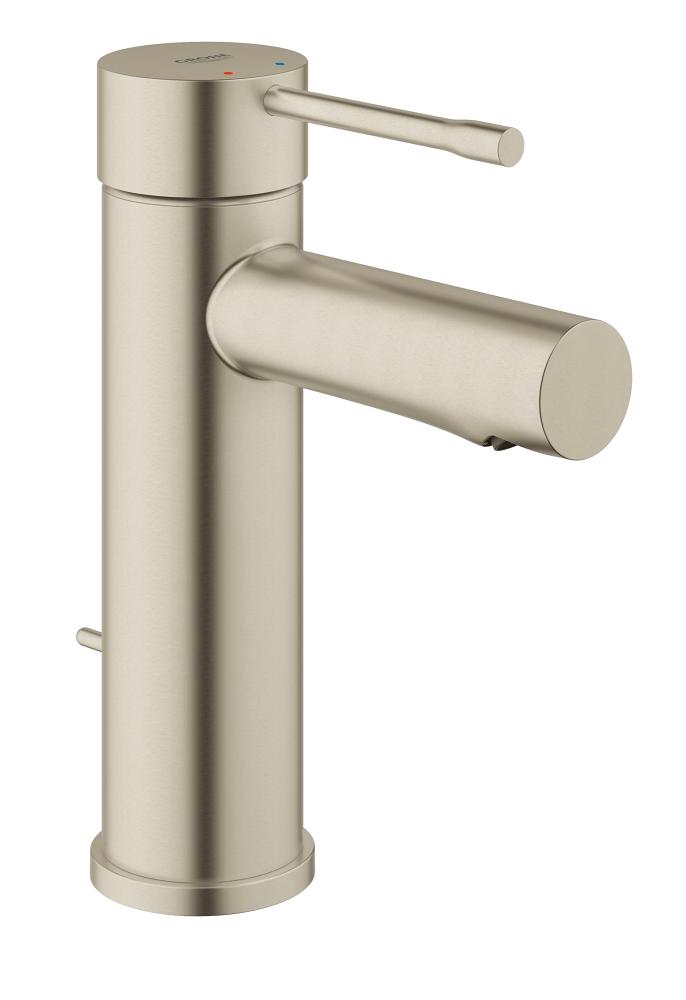 Essence 1-Hole S-Size Lav Faucet w/Drain in Brushed Nickel, 1.2 gpm