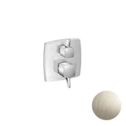 Ecostat Classic Square Pressure Balance Trim w/Diverter in Brushed Nickel