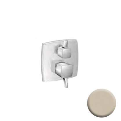 Ecostat Classic Square Pressure Balance Trim w/Diverter in Polished Nickel