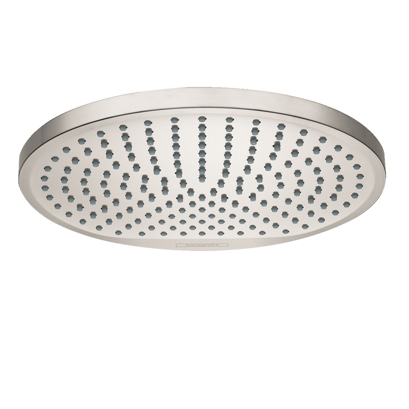 Crometta S 240 1-Jet Showerhead in Brushed Nickel, 1.75 gpm