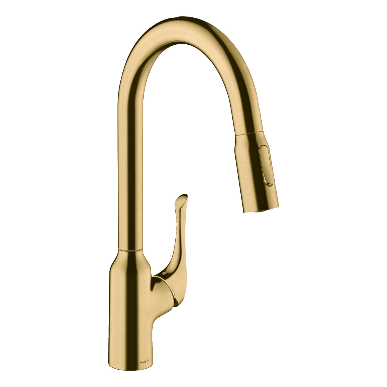 Allegro N Pull-Down HighArc Kitchen Faucet in Brushed Gold Optic, 1.75 gpm