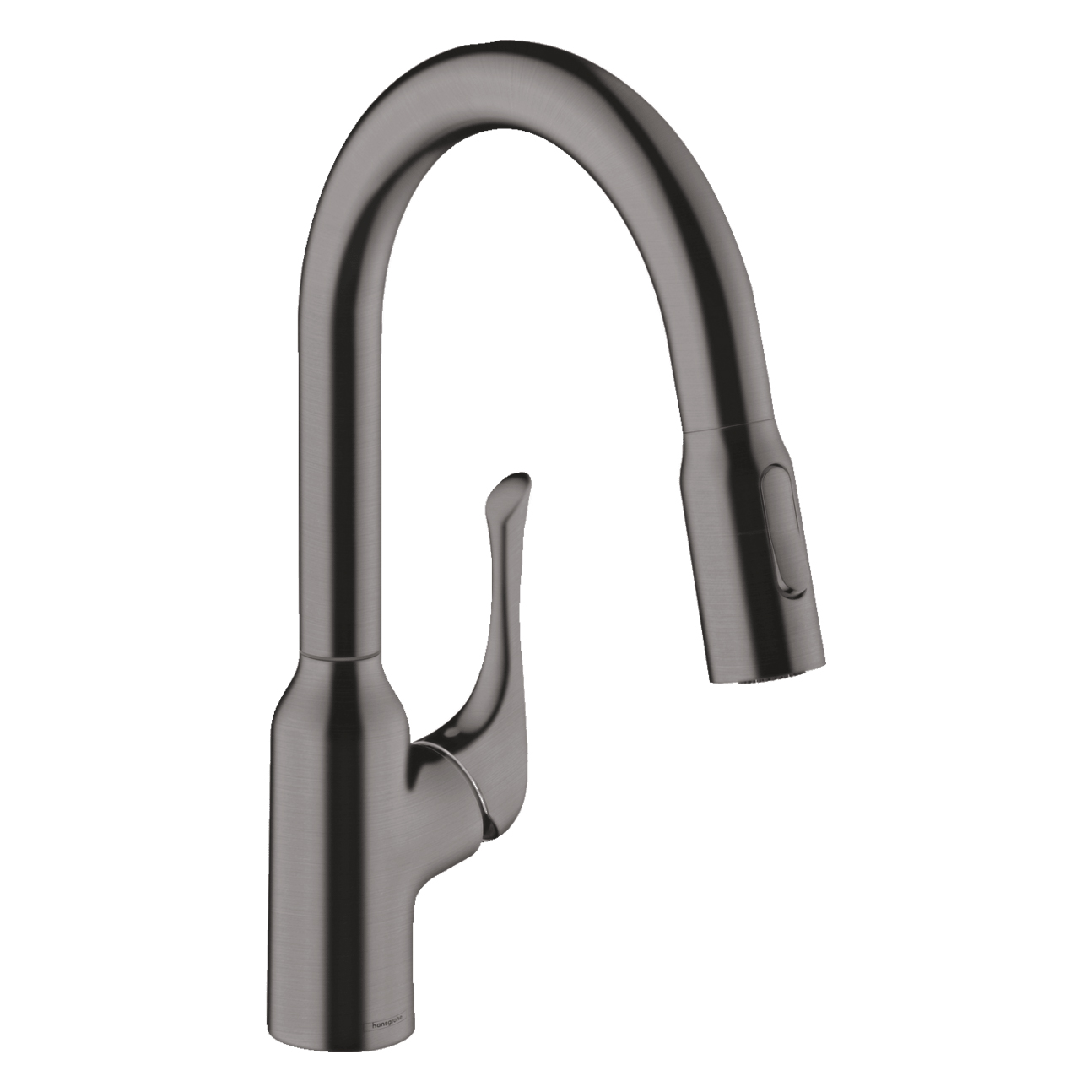 Allegro N Pull-Down Prep Kitchen Faucet in Brushed Black Chrome, 1.75 gpm