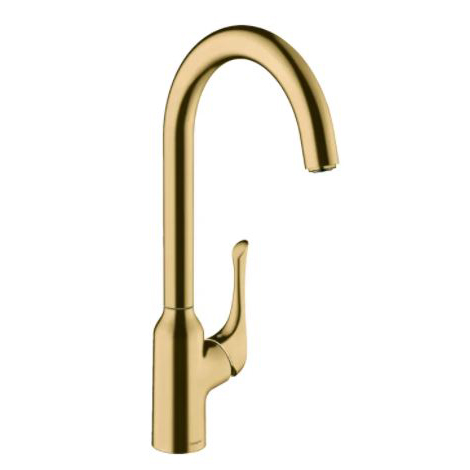 Allegro N Bar Faucet in Brushed Gold Optic, 1.75 gpm