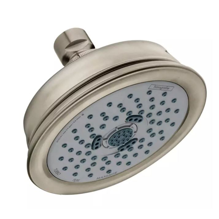 Croma 100 Classic Multi-Function Showerhead In Rubbed Bronze 