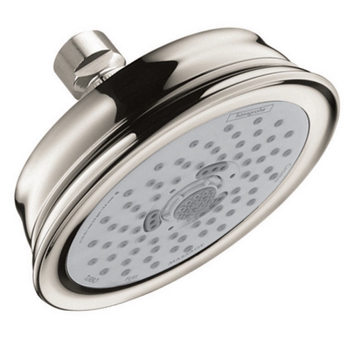 Croma 100 Classic Multi-Function Showerhead In Polished Nickel