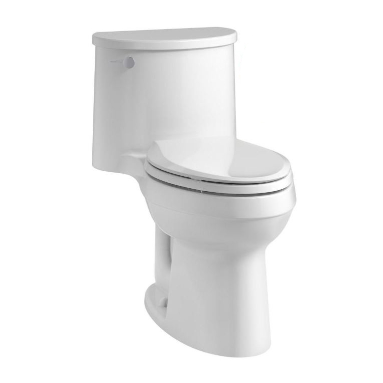 Adair Comfort Height 1 pc Elongated Toilet in White