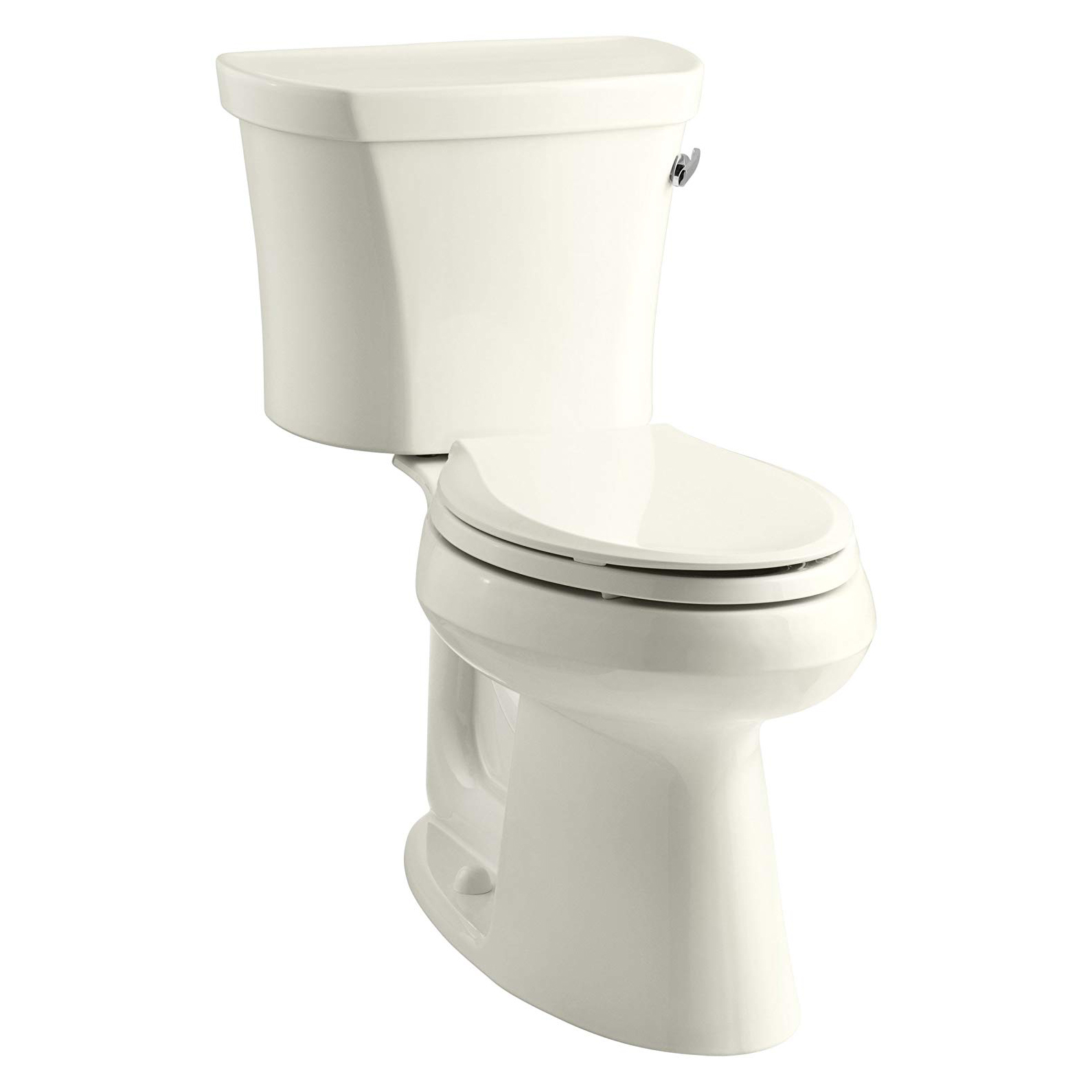 Highline Comfort Height 2 pc Elongated Toilet in Biscuit, No Seat
