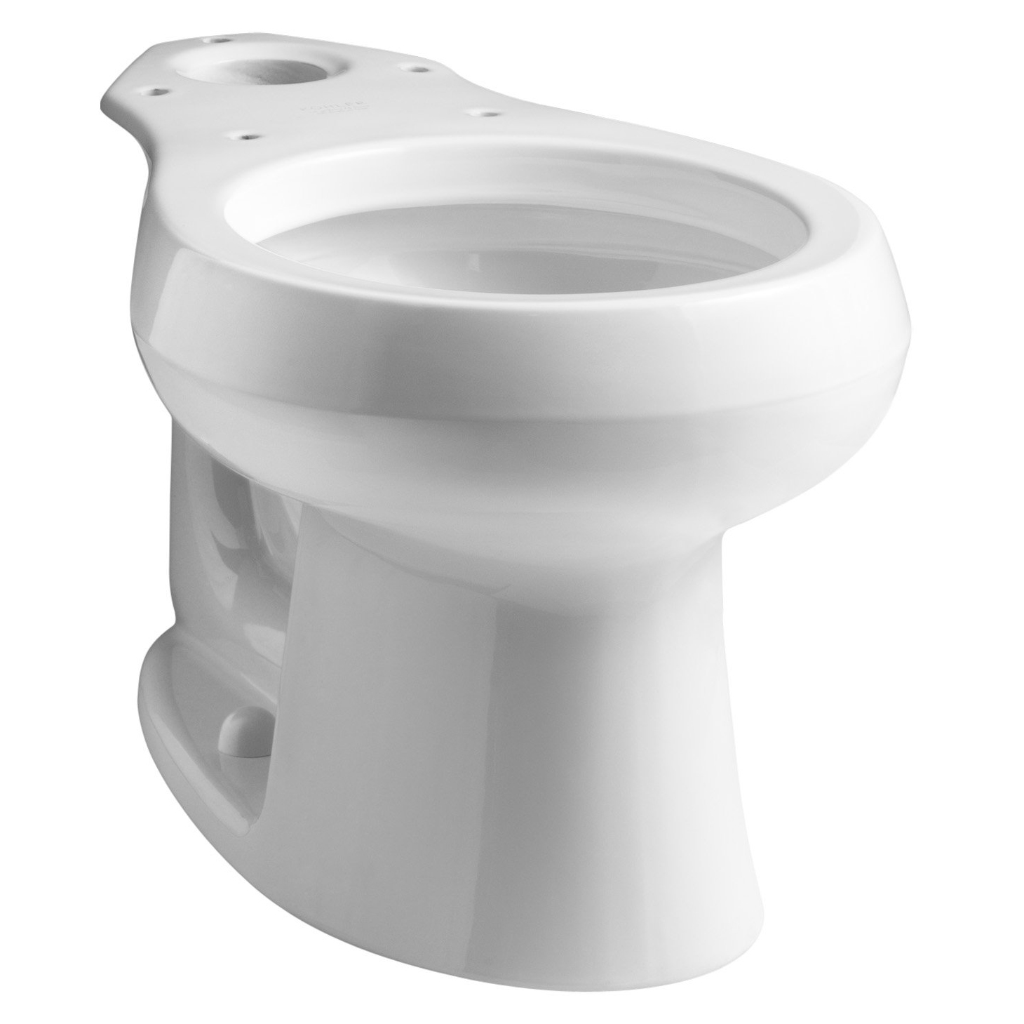 Wellworth Round Front Toilet Bowl Only in White **SEAT NOT INCLUDED**