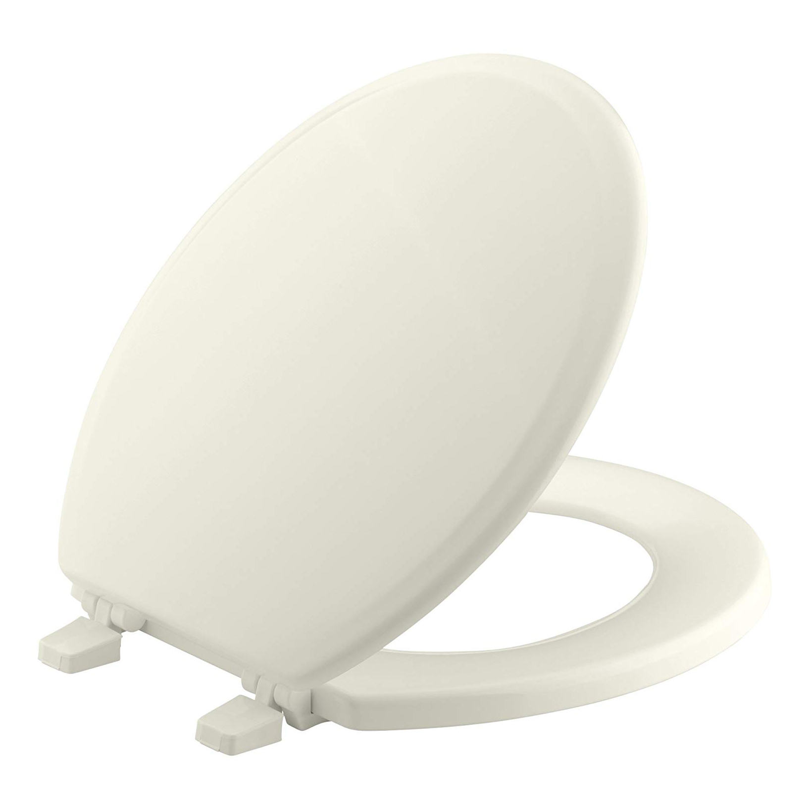 Ridgewood Closed Front Elongated Toilet Seat in Biscuit