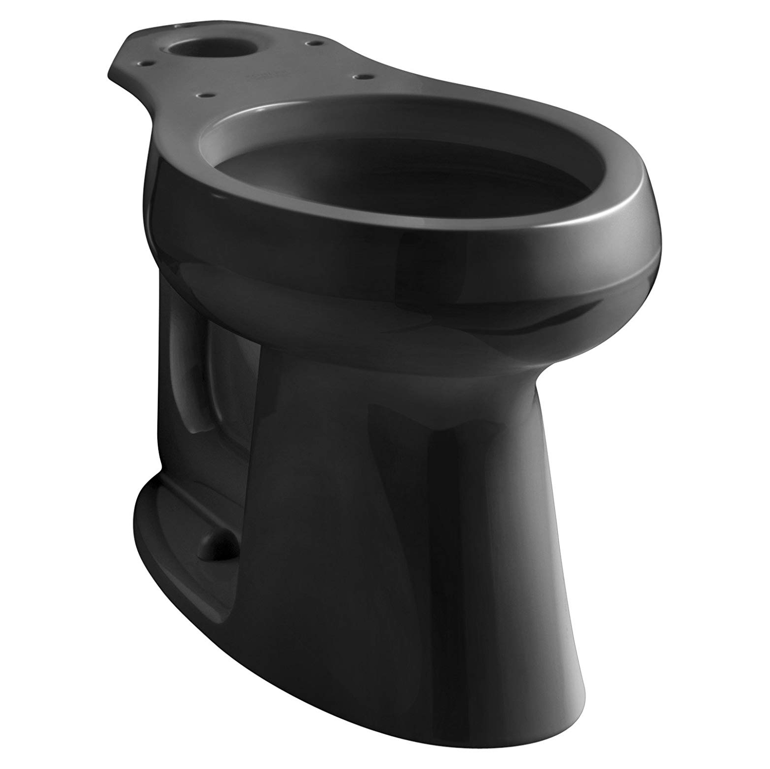 Highline Comfort Height Elongated Toilet Bowl Only in Black **SEAT NOT INCLUDED**