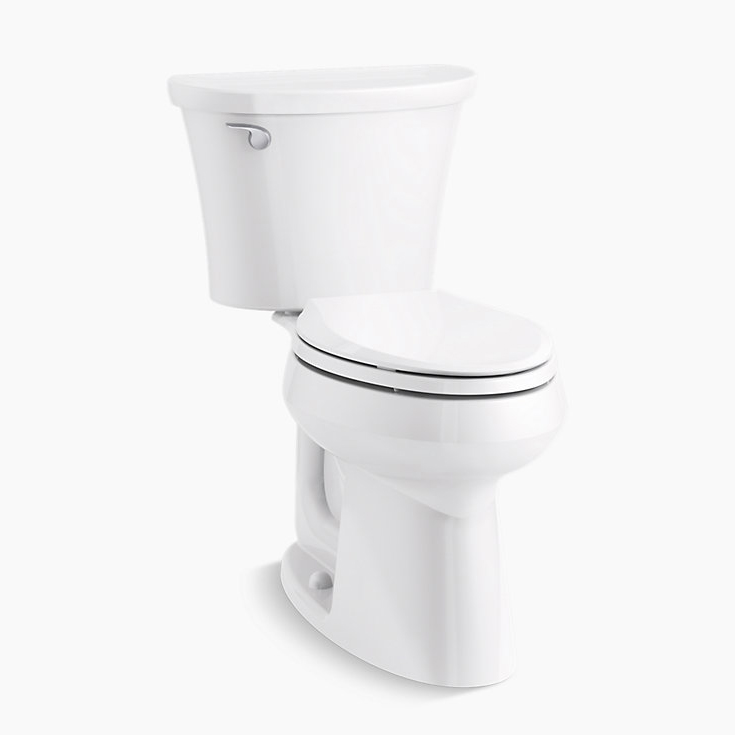Cavata 2-pc Comfort Height Elongated Toilet in White