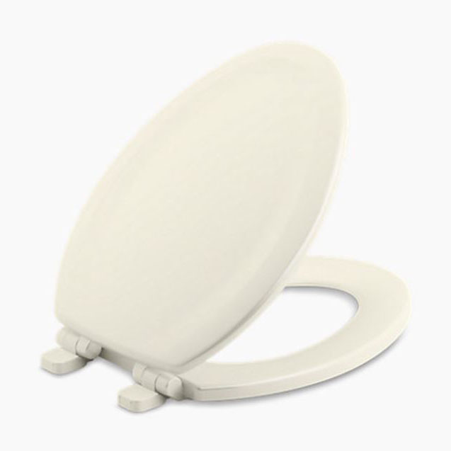 Stonewood Toilet Seat Elongated Quiet-Close in Biscuit