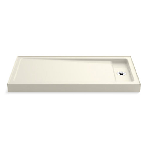 Bellwether 60x32" Single Threshold Shower Base in Biscuit