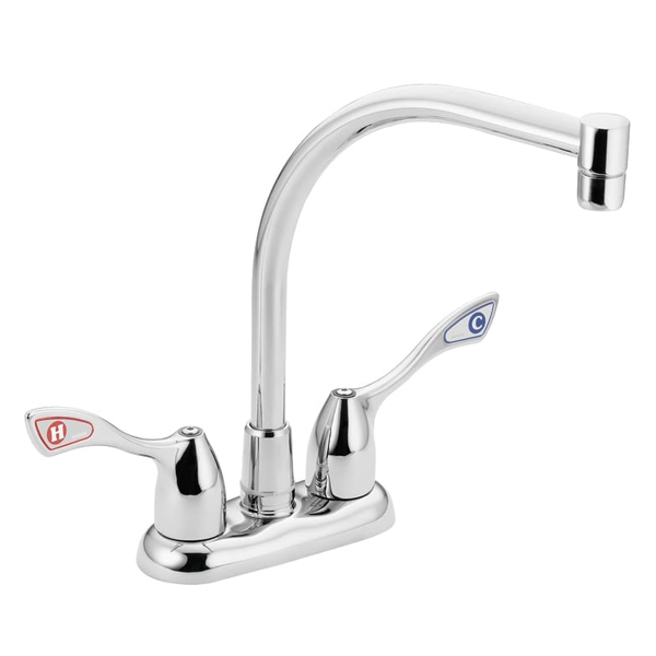 Commercial Deck Mounted Bar Faucet In Chrome
