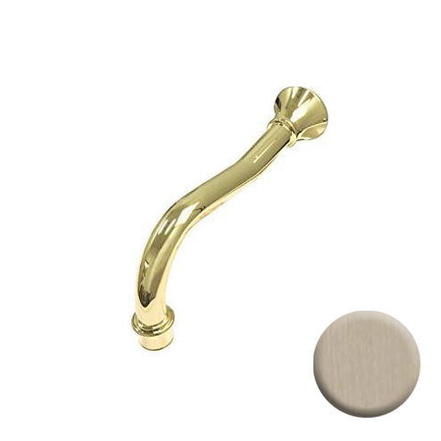 Georgian Era 10" Wall Mounted Tub Spout in Satin Nickel