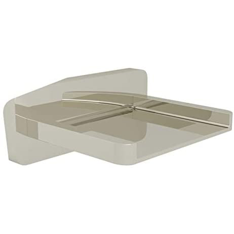 Quartile Cascade Waterfall Wall Tub Spout in Polished Nickel