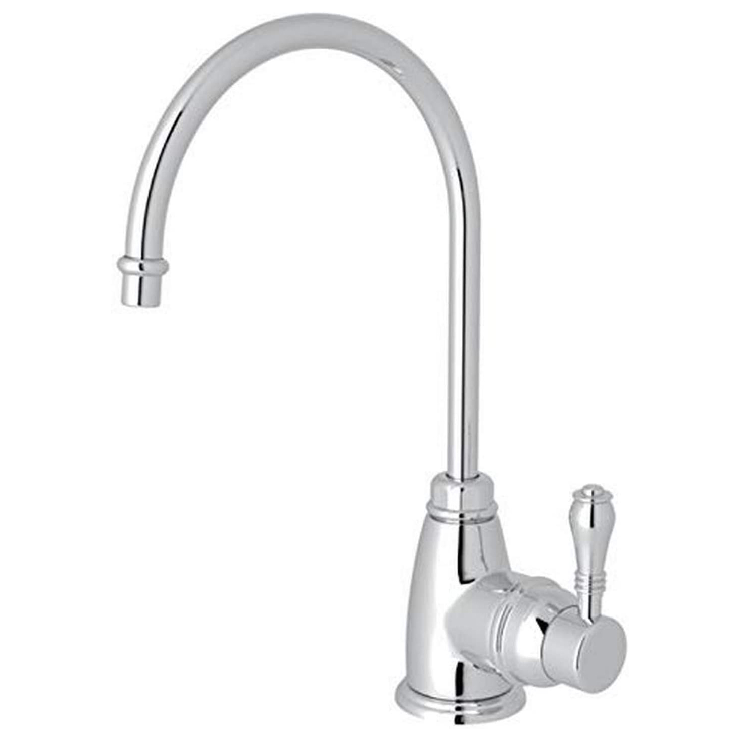San Julio Traditional C-Spout Hot Water Faucet in Chrome