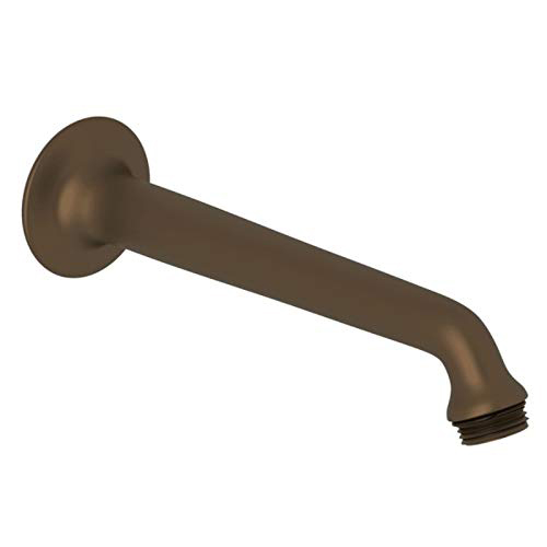 SPA Shower Wall Mount Shower Arm W/Built In Flange In English Bronze