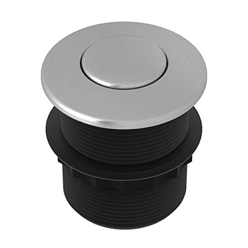 Waste Disposal Air Activated Switch Button in Stainless Steel