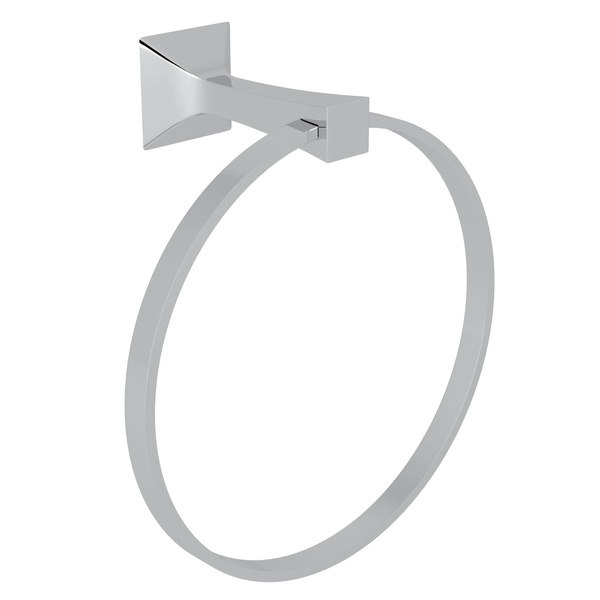 Vinvent Towel Ring in Polished Chrome