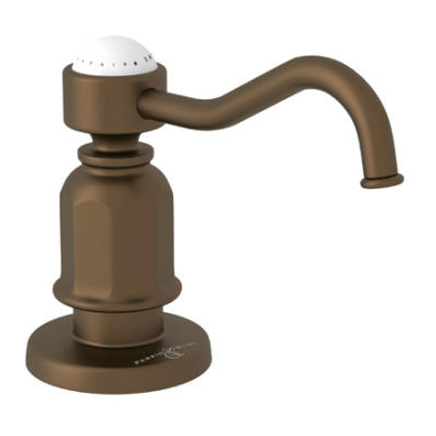 Perrin & Rowe Traditional Soap Dispenser in English Bronze
