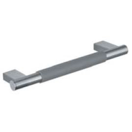 Maddox 16" Brushed Stainless Grab Bar w/Gray Grip