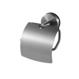 Cara 5-19/32" Toilet Paper Holder w/Cover in Chrome