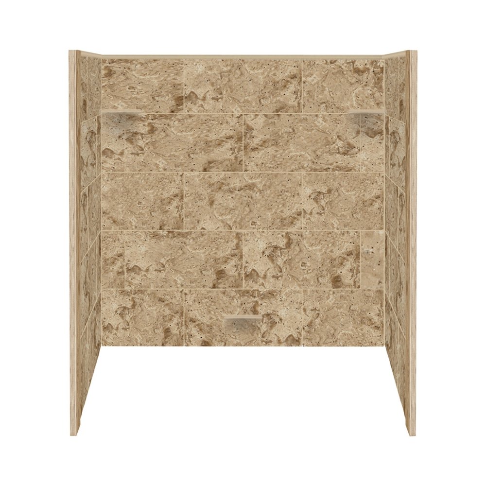 Studio 60x32x60" Tub Wall Kit in Sand Mountain