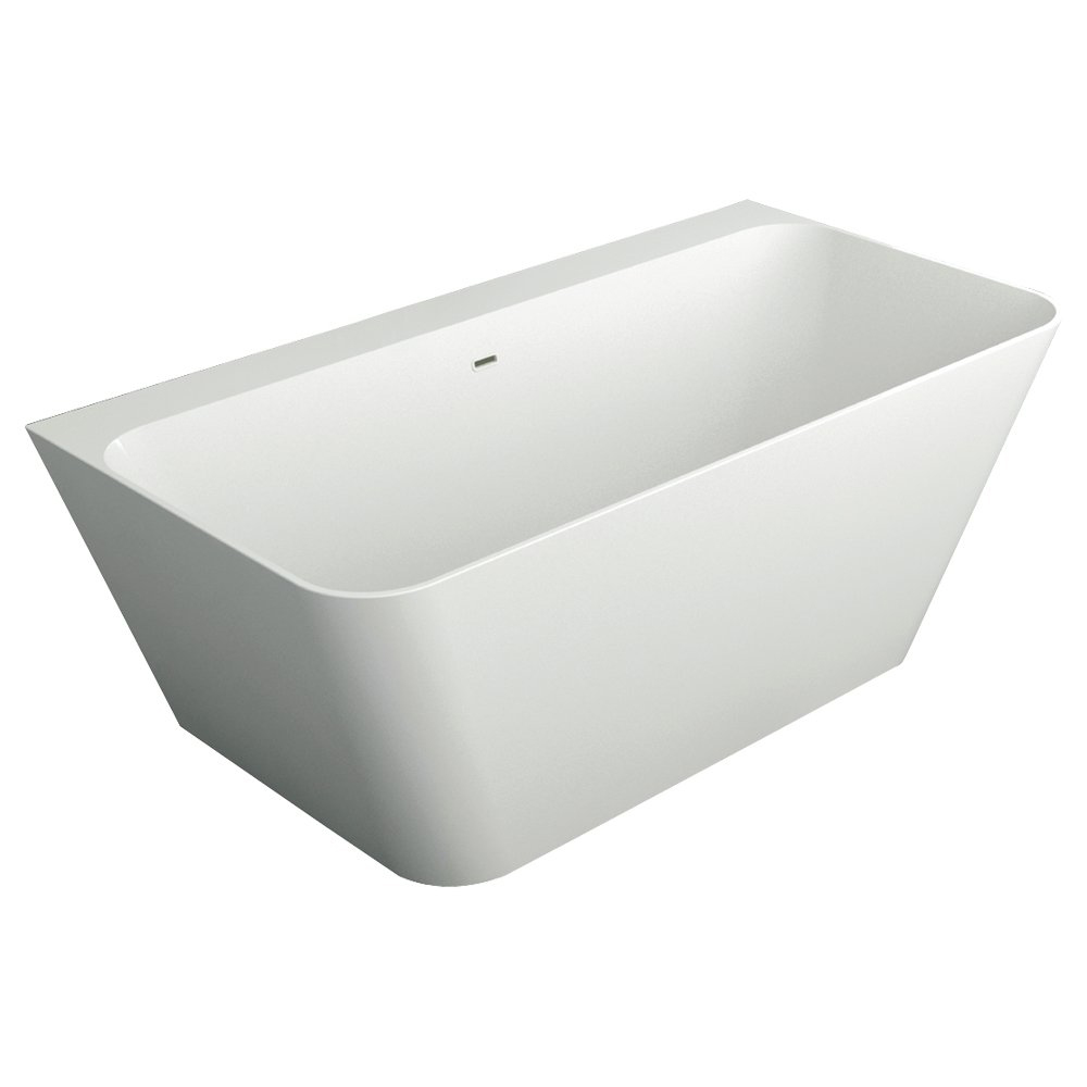 Glenwood 67x31-1/2x24" Freestanding Tub w/Drain in White