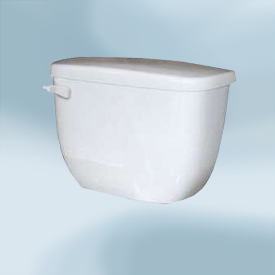 Madison Toilet Tank Only w/Left Side Flush Lever in White