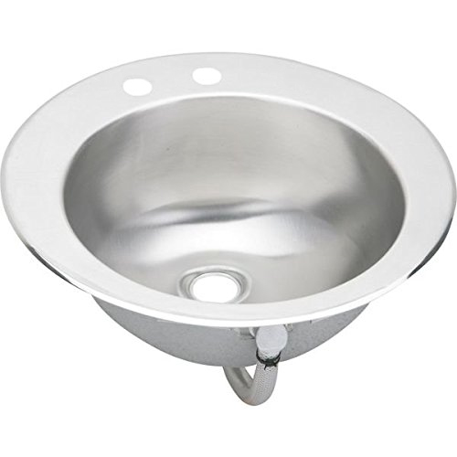Asana 19x19x7" Stainless Steel Single Bowl Lavatory Sink