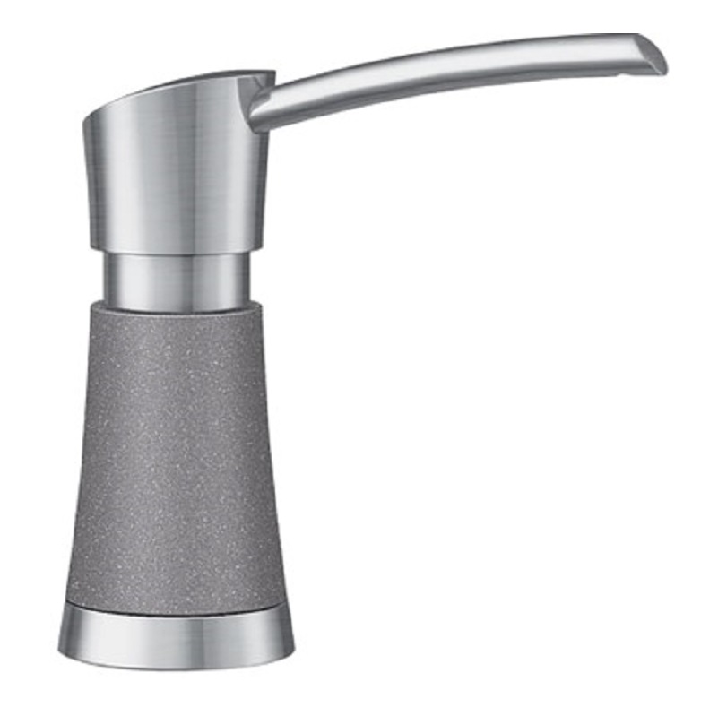 Artona Soap Dispenser in Metallic Gray/Stainless