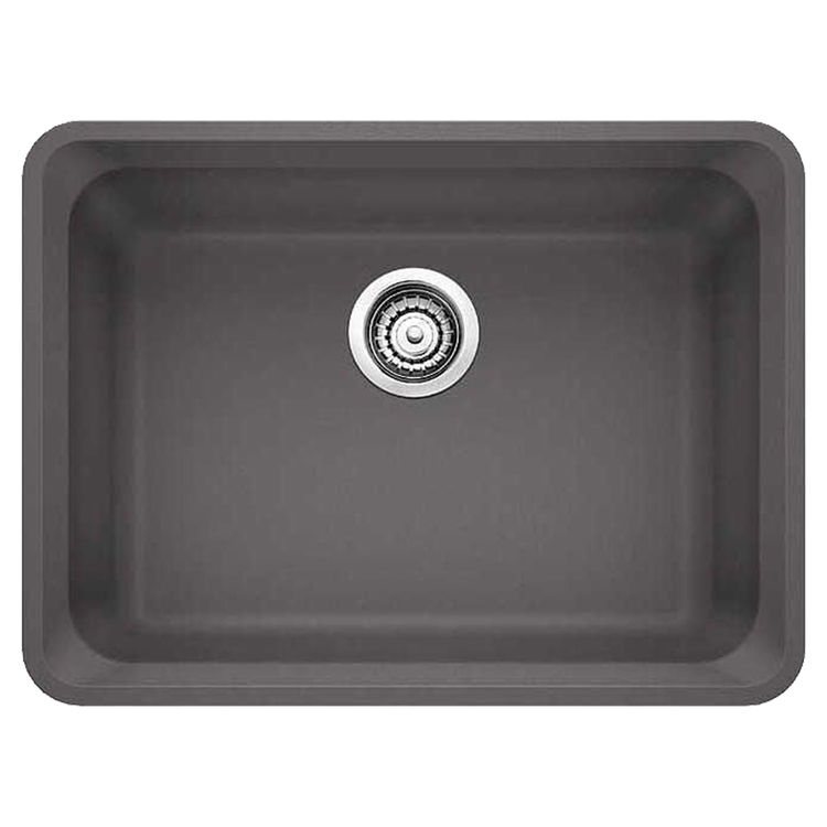 Performa 33x20x10" Double Bowl Kitchen Sink in Cinder