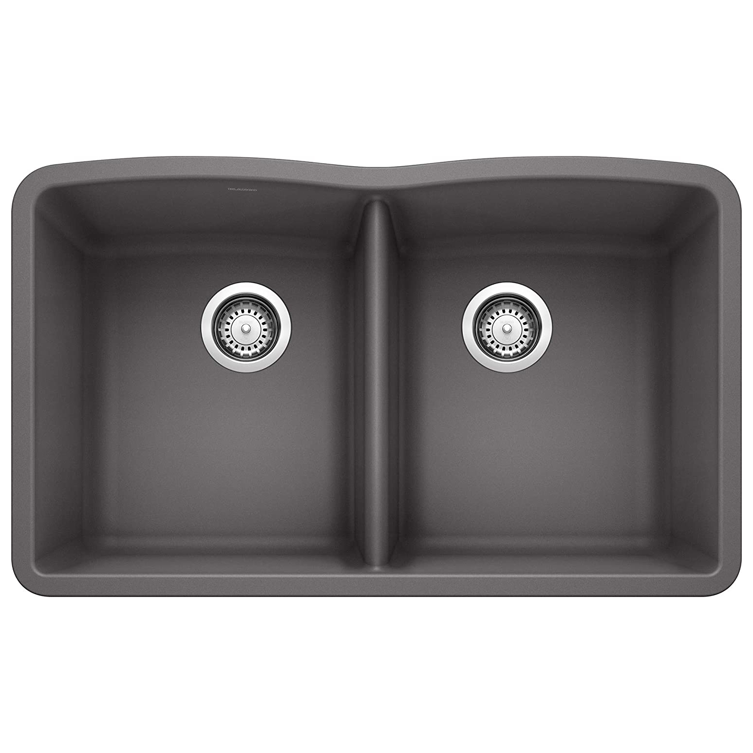 Diamond 32x19-1/4x-1/2" Equal Dbl Bowl Sink in Cinder