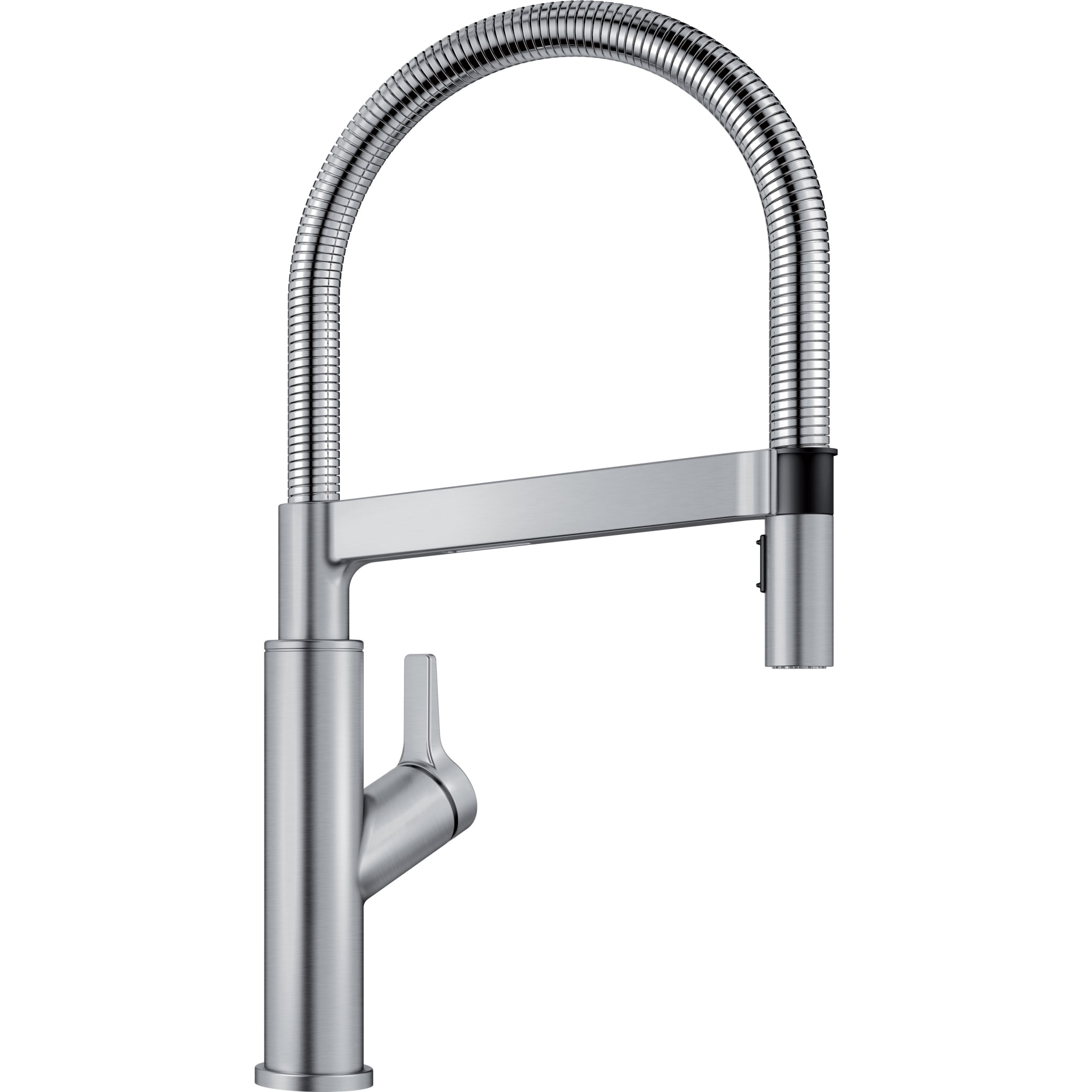 Solenta Semi-Pro High Pressure Kitchen Faucet in Stainless 1.5 gpm