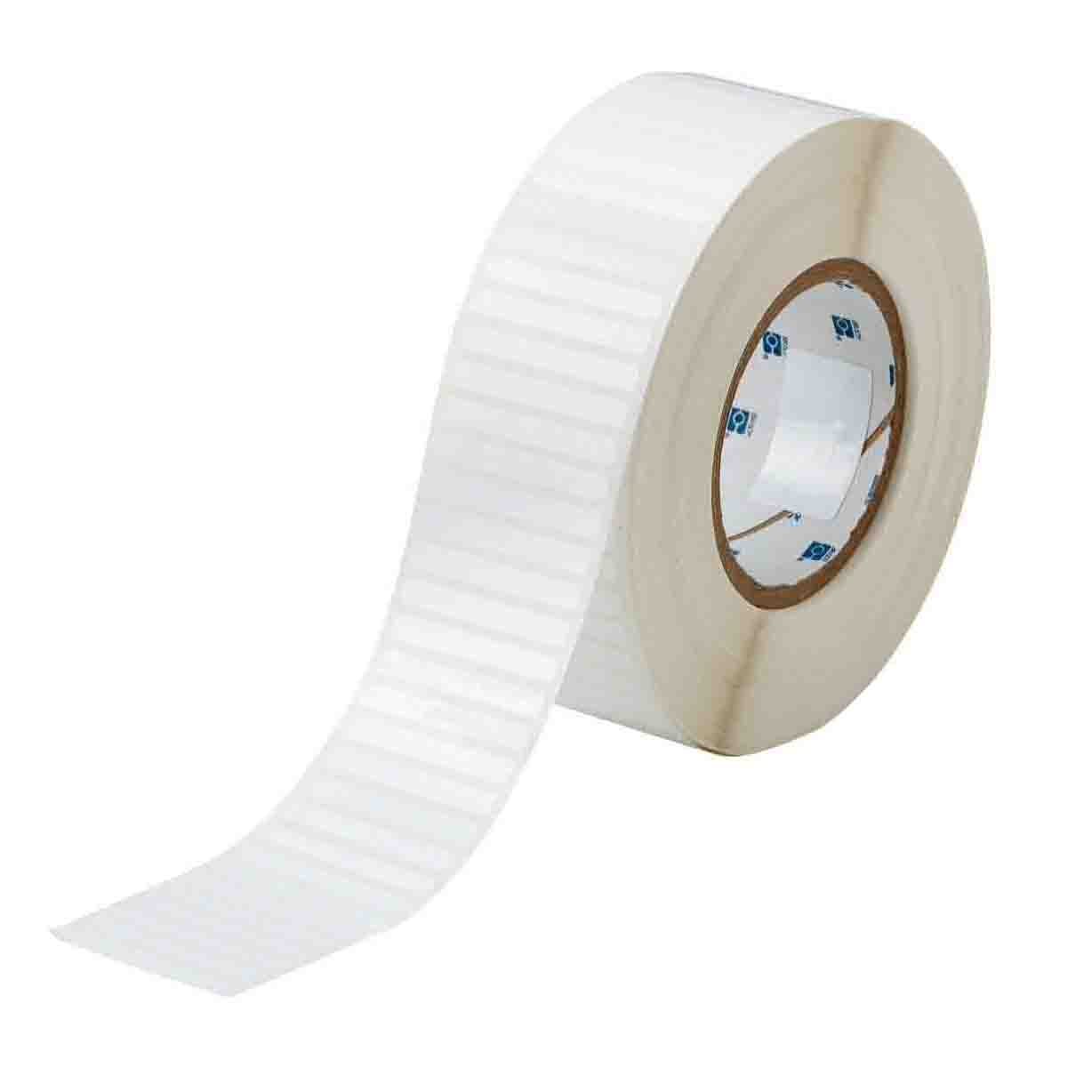 Glossy Polyester Labels .25x2" White 10,000 per Roll