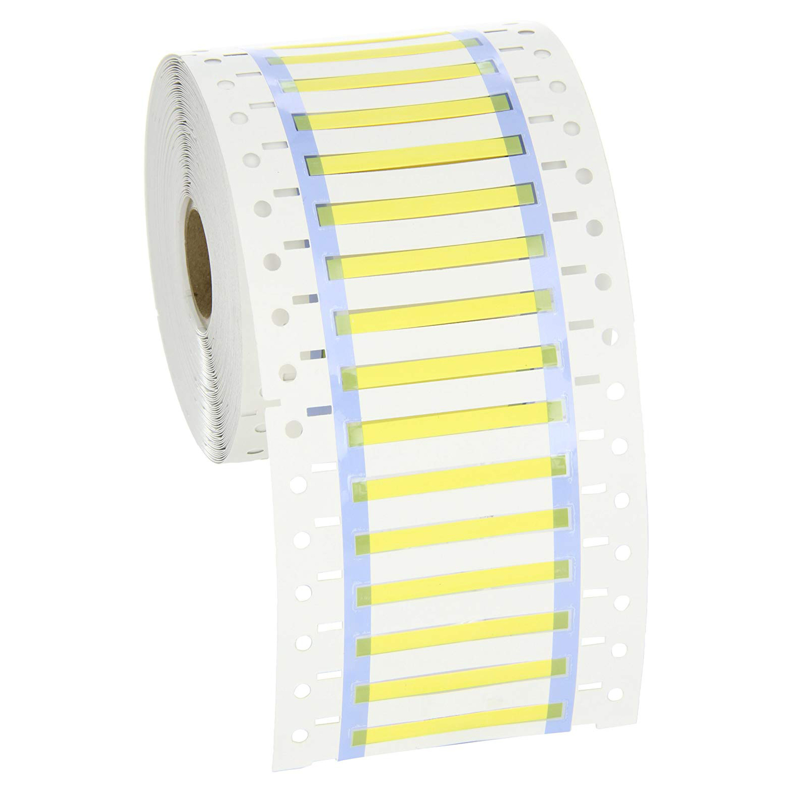 Core .094x2" Double Sided Wire Marking Sleeves Yellow 2,500 per Roll
