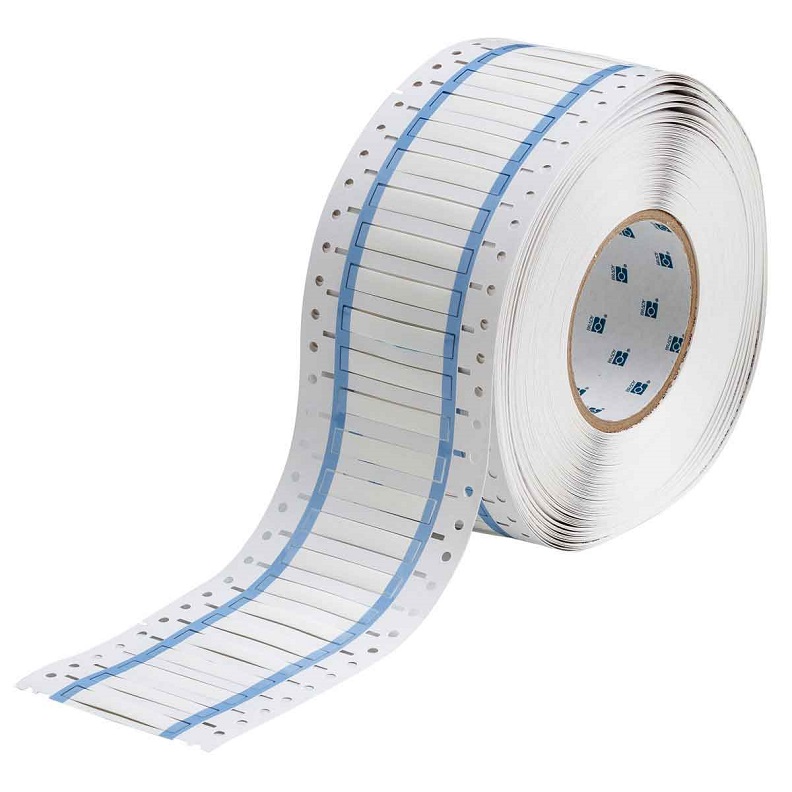 Core .335x2" Double Sided White PermaSleeve Wire Marking Sleeves 2500 per Roll