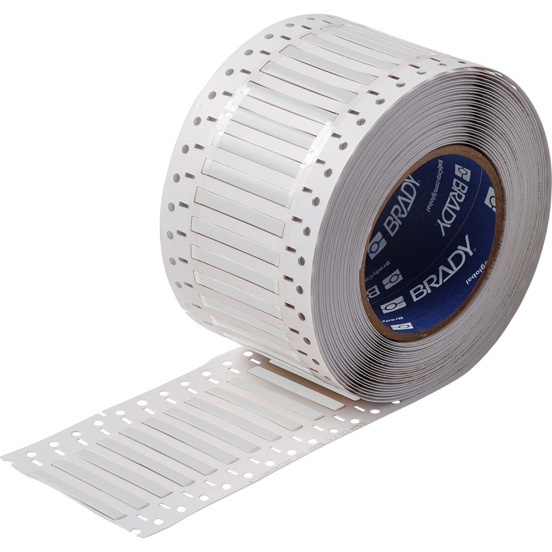 PermaSleeve Wire Marking Sleeves 0.182x2" White 2,500 per Roll